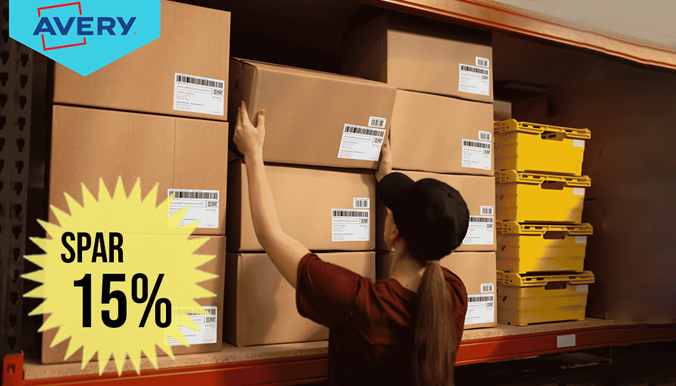 Avery etiketter, uge 18